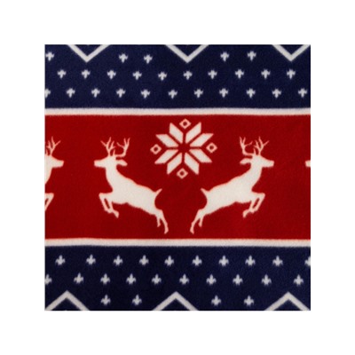 Плед флисовый новогодний «Экономь и Я. Олени» 75×100 см