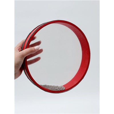 Музыкальный инструмент Барабан Шум Моря Music Life красный, 25 см