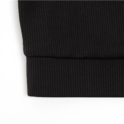 Топ спортивный женский MINAKU, чёрный, размер 44