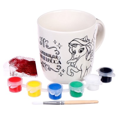 Кружка под роспись «Настоящая принцесса», 300 мл