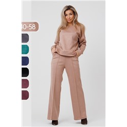 Костюм с брюками замшевый брючный 43043 НАТАЛИ, 1218220