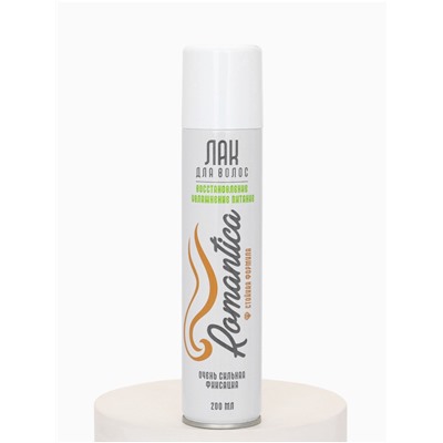 Лак для волос «Романтика» очень сильная фиксация, 200 мл