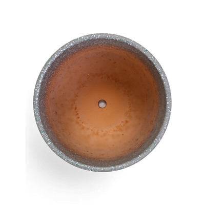 Горшок для цветов «Пряности», 2.9 л, d=19 см, h=16 см, керамический, с поддоном, серый