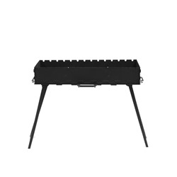 Мангал с ножками FIREGRILL, 94.7×37.5×72.3 см, 2 мм, длина жаровни 85 см