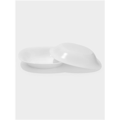 Сервиз столовый Luminarc Carine White&Black, 30 предметов, стеклокерамика, белый, чёрный