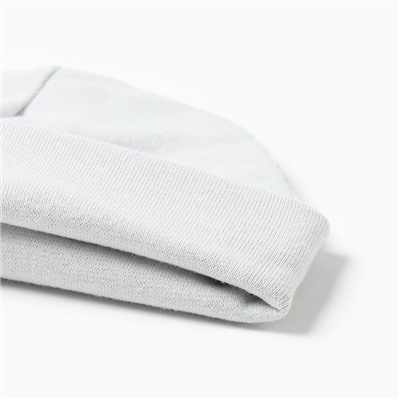 Шапка детская со снудом «Крошка Я», размер 48, серая