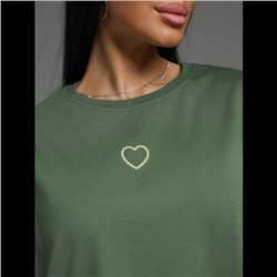 Футболка Марта (Оливковый)