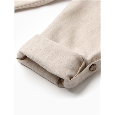 Брюки детские MINAKU, рост 80-86 см, бежевые