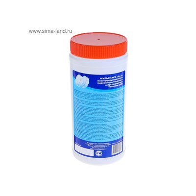 Дезинфицирующее средство «Мультиэкт 5 в 1», для воды в бассейне, комплексный препарат, таблетки 200 г, 1 кг