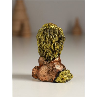 Фигурка полистоун «Лошадь сидящая», 9×6×5 см