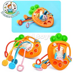 Игрушка развивающая "Морковка" в пакете