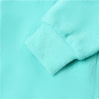 Комбинезон детский, воротник-стойка, мятный, рост 92-98 см