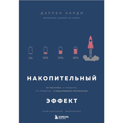 Эксмо Даррен Харди "Накопительный эффект. От поступка - к привычке, от привычки - к выдающимся результатам"