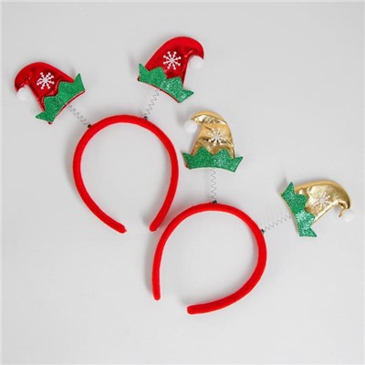 Карнавальный ободок «Колпачки», МИКС