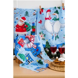 Натали Полотенце Набор кухонных полотенец Зимний день