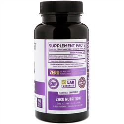 Zhou Nutrition, Garlic Extra Strength, 90 Coated Tables