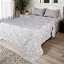 Покрывало LoveLife евро «Листья монстеры», 200×210±5 см, микрофайбер, 100% п/э