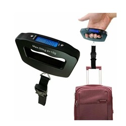 Безмен весы электронные портативные для багажа, 50 кг