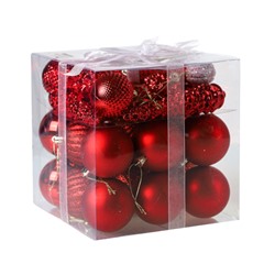 Елочные шары 31 штук 7 см Ассорти / HX-24 /уп 24/