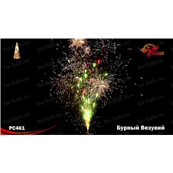 Фонтан пиротехнический РС4161 Бурный Везувий