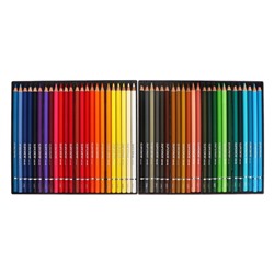 Карандаши цветные акварельные 48 цветов, в картонной коробке WCP-48