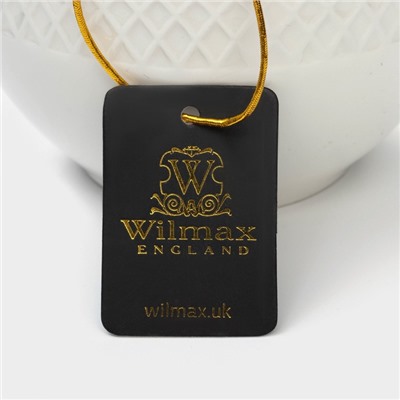 Сахарница с крышкой Wilmax «Юлия Высоцкая», 340 мл, фарфор, белая