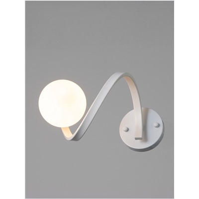 Бра настенный BayerLux Nadine, 1×10 Вт, GU10, белый, 37×16×32 см