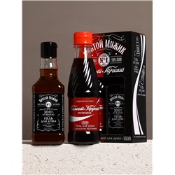 Подарочный набор косметики «Крутой», гель для душа виски и гель для душа кола, 2×250