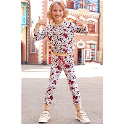 Брюки д/дев Juno AW21GJ514 TEDDY BEAR бежевый мишки