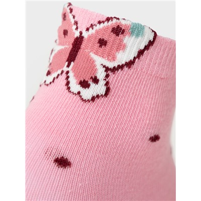 Носки детские трикотажные для девочек, 5 пар в комплекте