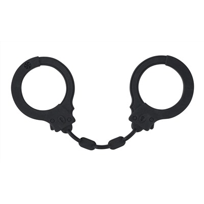 Черные силиконовые наручники Suppression