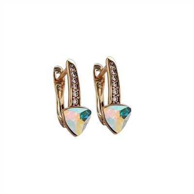 Серьги с кристаллами Swarovski