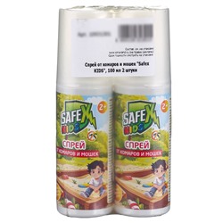 Спрей от комаров и мошек Safex KIDS, 100 мл 2 штуки