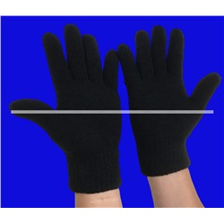 Перчатки мужские чёрные плотные арт. 22051 (2251)