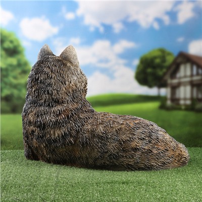 Садовая фигура из полистоуна «Волчица», 43×44×65 см