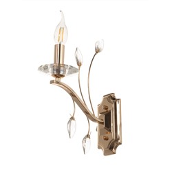 Бра «Валенсия» 1хЕ14 40 Вт золото