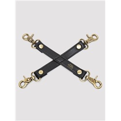 Черный фиксатор для манжет Bound to You Faux Leather Hogtie