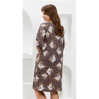 Халат Гевея (Коричневый)