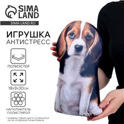 Антистресс игрушка, собака «Ушастик»