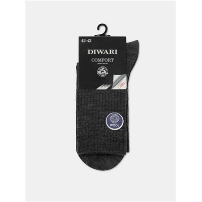 Теплые DIWARI COMFORT Теплые носки в рубчик с шерстью