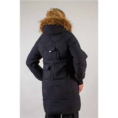 Парка с капюшоном натуральный мех арт. 620 НАТАЛИ, 1199645