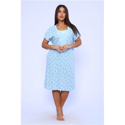 Сорочка 42338 (Голубой)