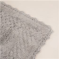 Коврики SL Home, 2 шт., 60×73 см, 68×107 см, серые