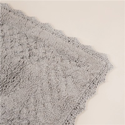 Коврики SL Home, 2 шт., 60×73 см, 68×107 см, серые