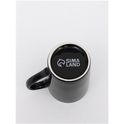 Кружка с ложкой и крышкой «Отец пример во всём», 400 мл