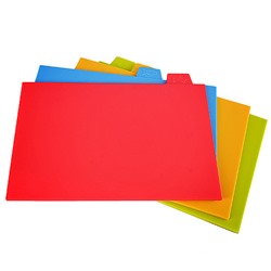 29636 Набор разделочных досок 4 шт,цветные МВ (х6)