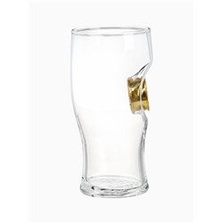 Бокал для пива непробиваемый «Диск золотой», 500 мл