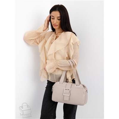 Сумка женская кожаная 0873CH apricot Polina&Eiterou в Новосибирске