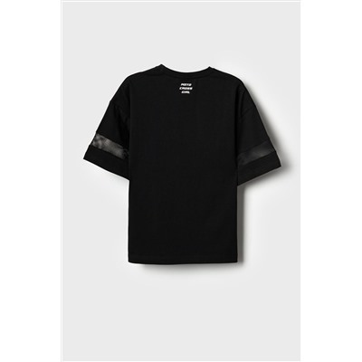 Фуфайка трикотажная для девочек (футболка) PLAYTODAY, 1240273