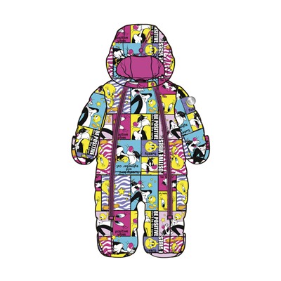 Комбинезон детский текстильный с полиуретановым покрытием для девочек
